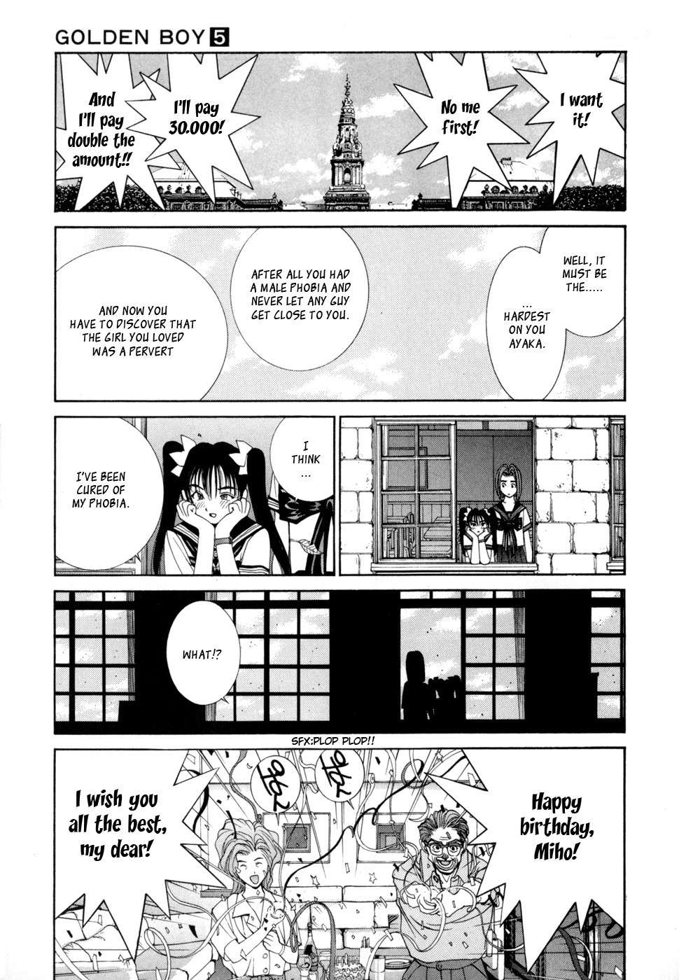 Golden Boy Chapter 33 page 12 - Chapter 33: Farewell Schooldays