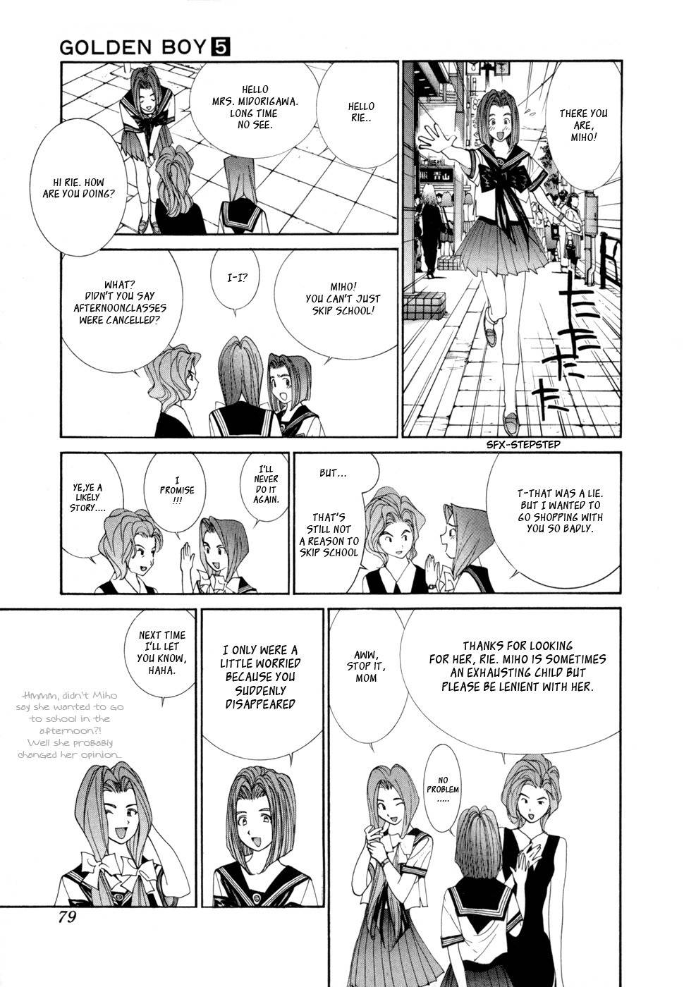 Golden Boy Chapter 33 page 4 - Chapter 33: Farewell Schooldays
