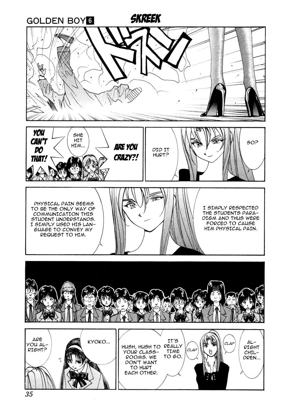 Golden Boy Chapter 41 page 13 - Chapter 41: Breakthrough of the Golden Water