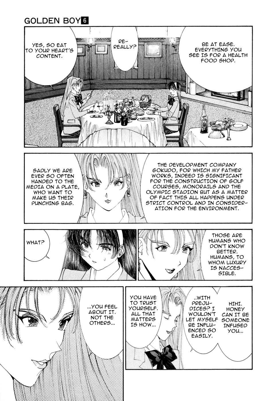 Golden Boy Chapter 42 page 6 - Chapter 42: Takako's Trap