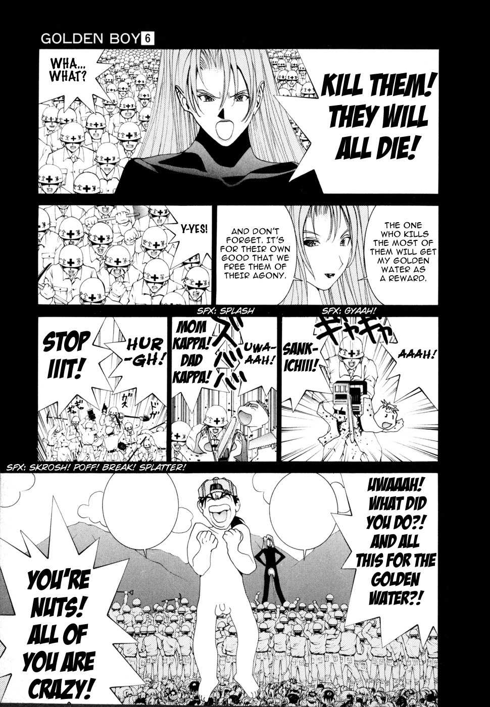 Golden Boy Chapter 48 page 4 - Chapter 48: Reality Is as Hard as Bone