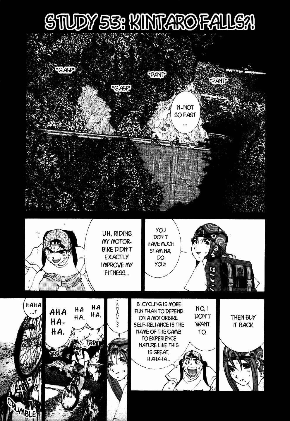 Golden Boy Chapter 53 page 1 - Chapter 53: Kintaro Falls!?