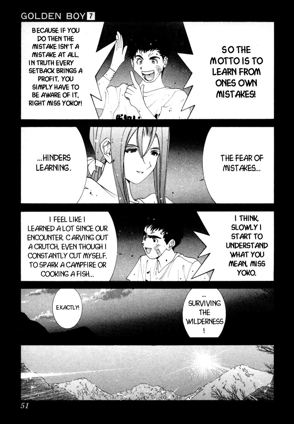 Golden Boy Chapter 53 page 12 - Chapter 53: Kintaro Falls!?