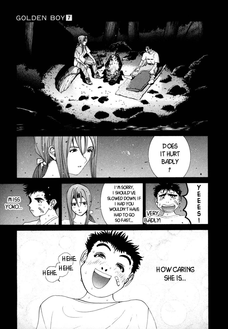 Golden Boy Chapter 53 page 6 - Chapter 53: Kintaro Falls!?