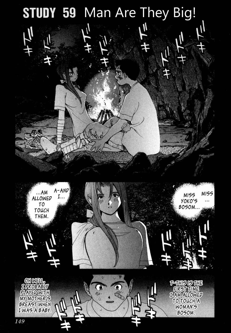 Golden Boy Chapter 59 page 1 - Chapter 59: Man Are They Big…!!