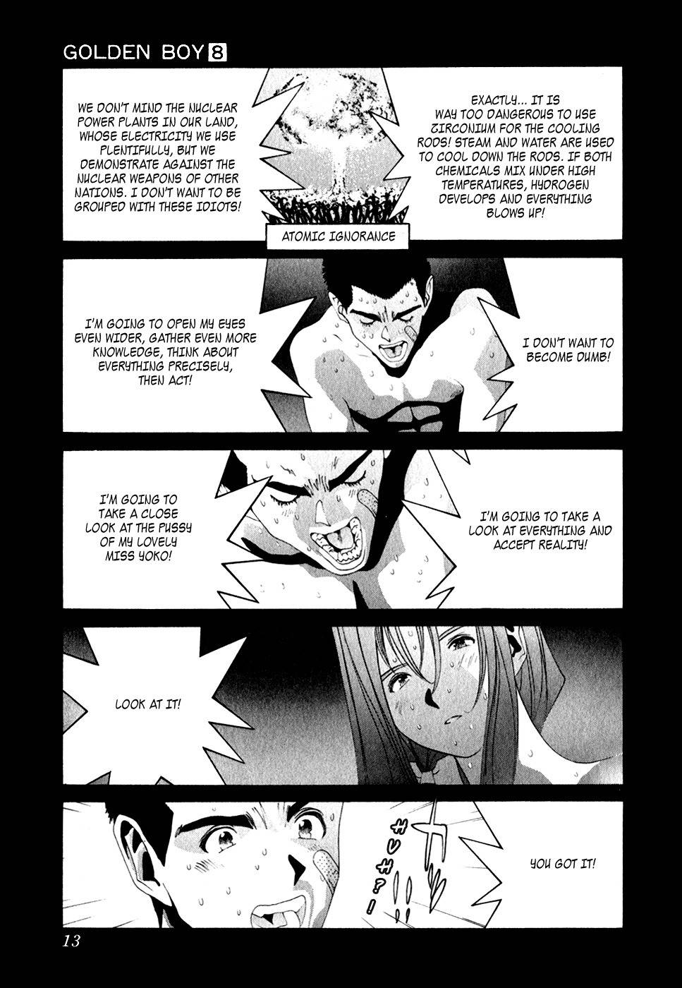 Golden Boy Chapter 62 page 14 - Chapter 62: Pure Nakedness---!!