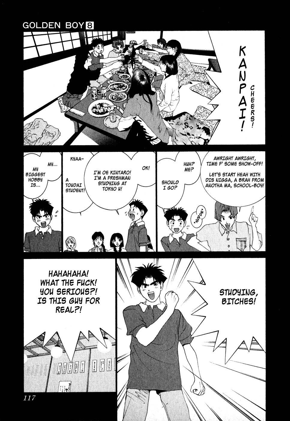 Golden Boy Chapter 68 page 6 - Chapter 68: A Girlfriend for Kintaro!