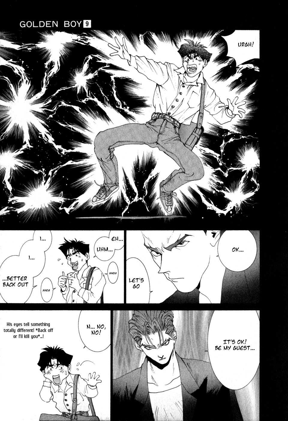 Golden Boy Chapter 73 page 13 - Chapter 73: Kongoji's Pick-up Line