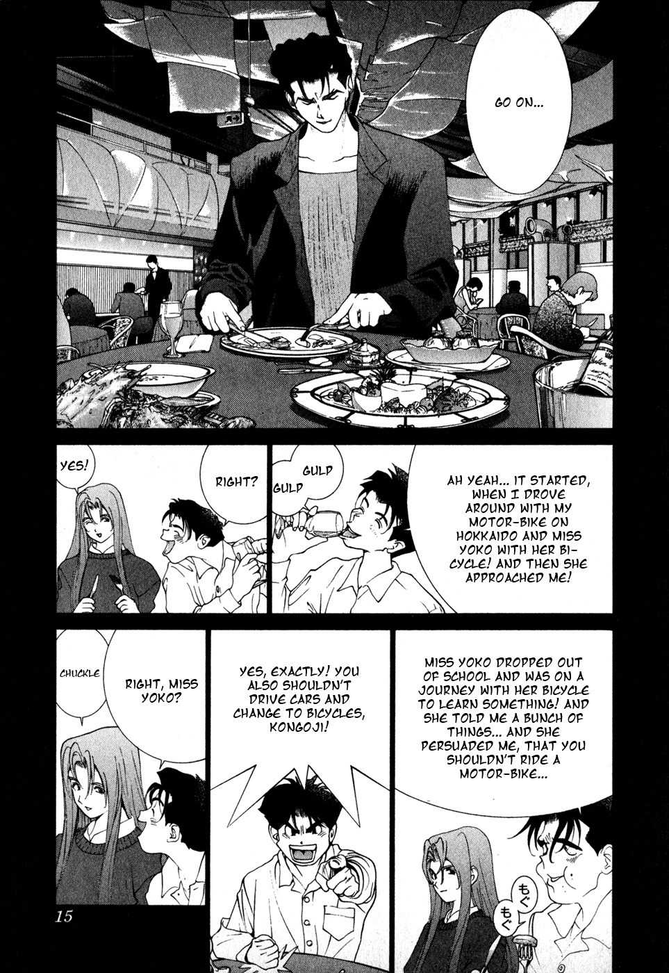 Golden Boy Chapter 73 page 17 - Chapter 73: Kongoji's Pick-up Line