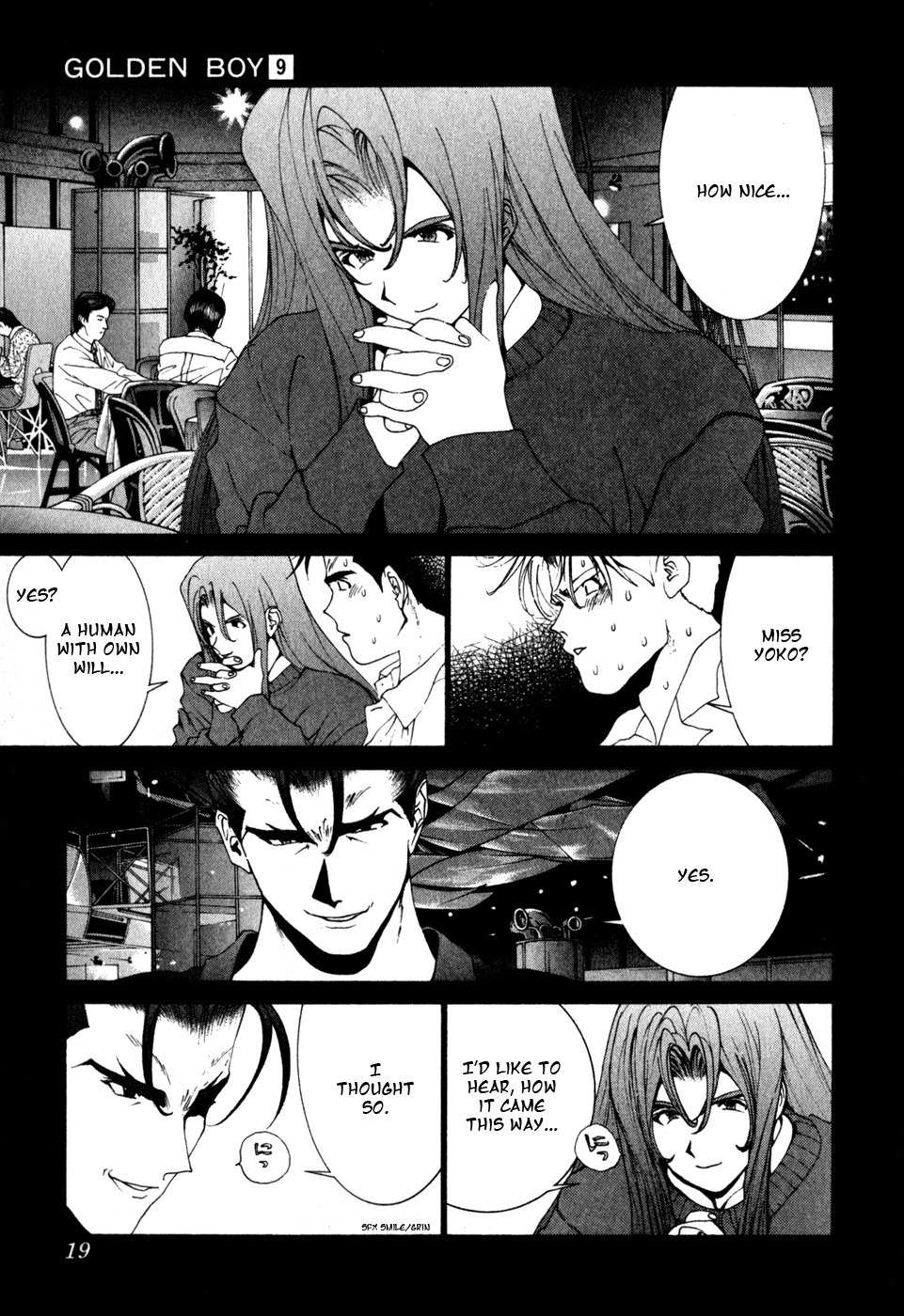 Golden Boy Chapter 73 page 21 - Chapter 73: Kongoji's Pick-up Line