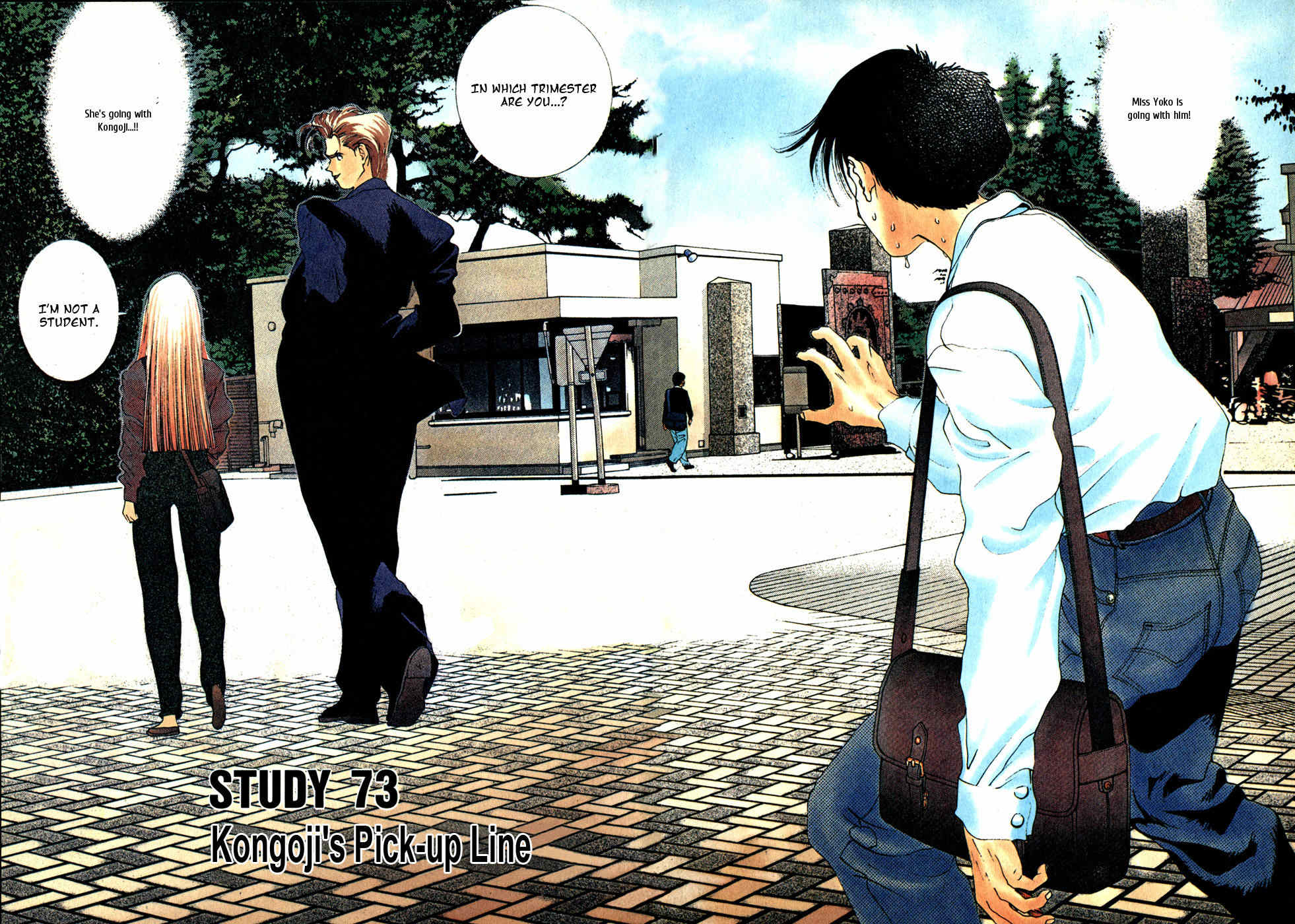 Golden Boy Chapter 73 page 7 - Chapter 73: Kongoji's Pick-up Line
