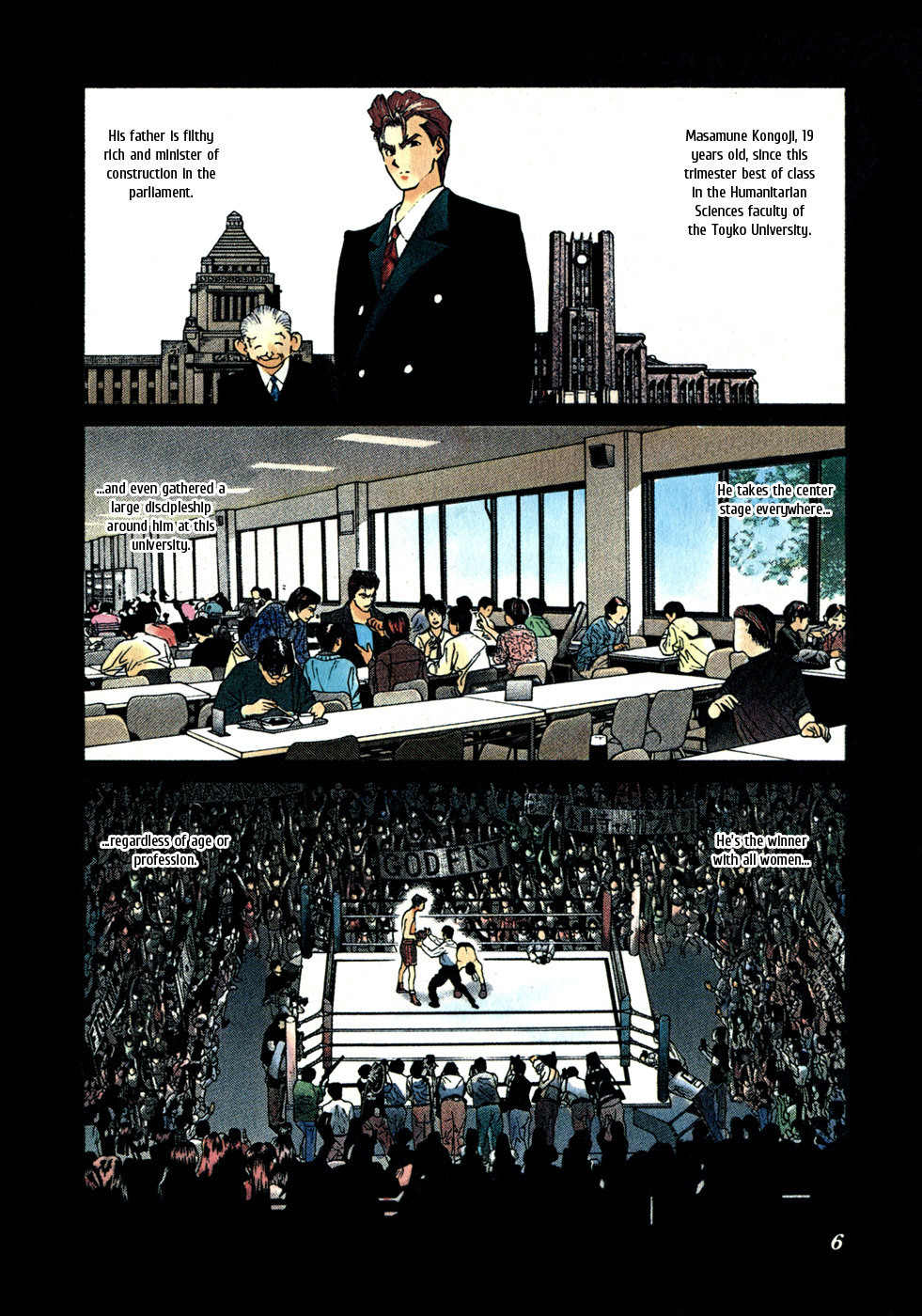 Golden Boy Chapter 73 page 8 - Chapter 73: Kongoji's Pick-up Line