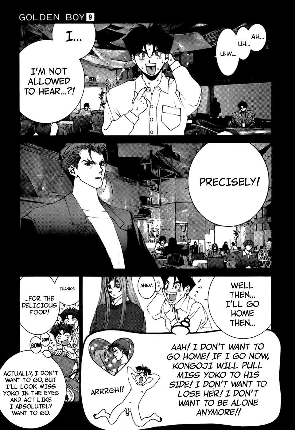 Golden Boy Chapter 74 page 4 - Chapter 74: The Kongoji-Theory