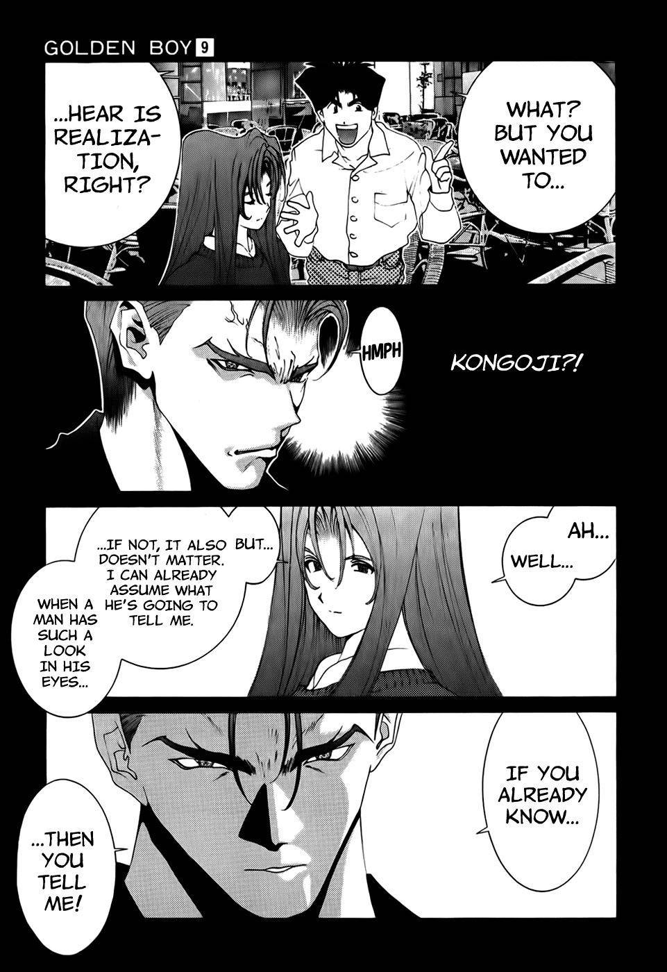 Golden Boy Chapter 74 page 6 - Chapter 74: The Kongoji-Theory