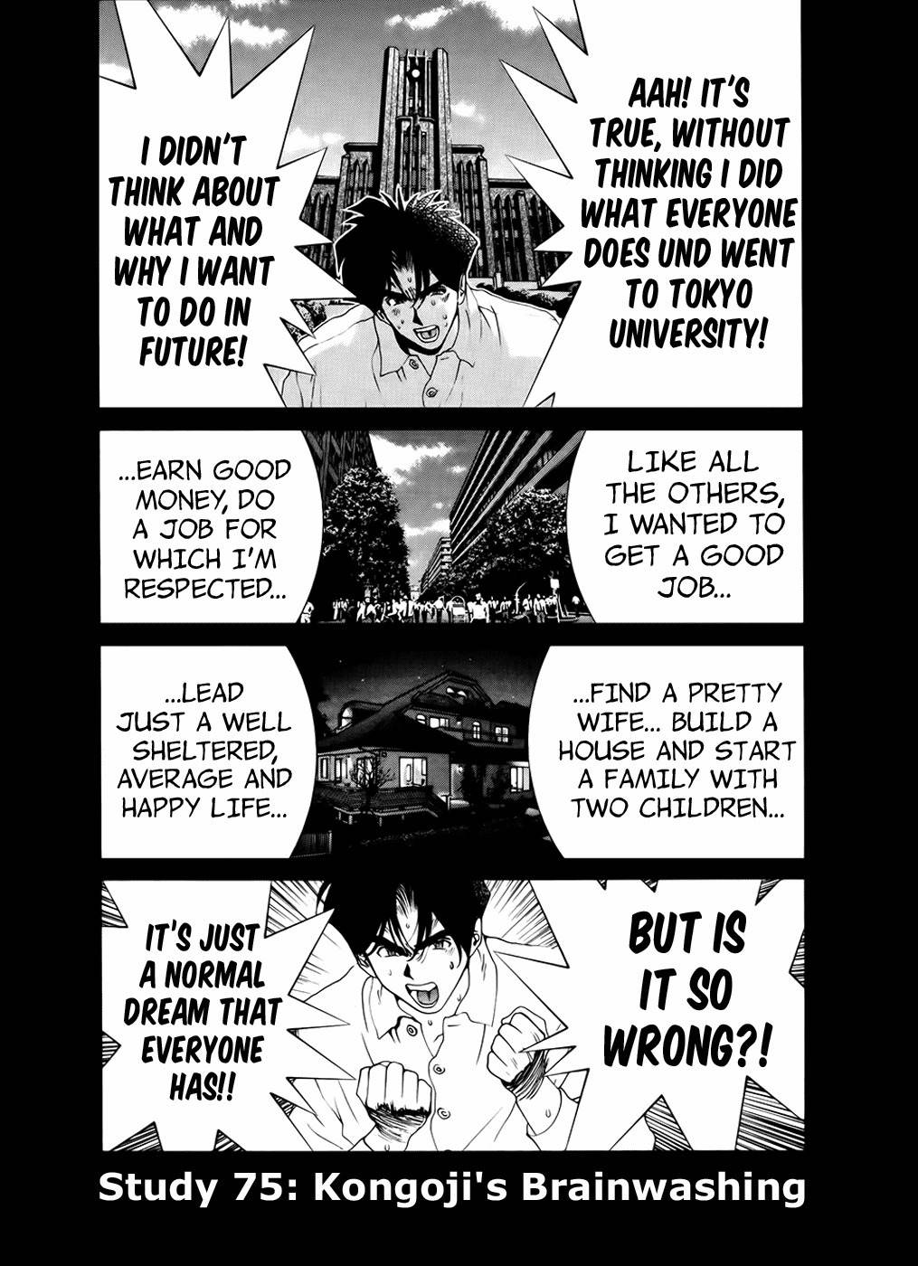Golden Boy Chapter 75 page 1 - Chapter 75: Kongoji's Brainwashing