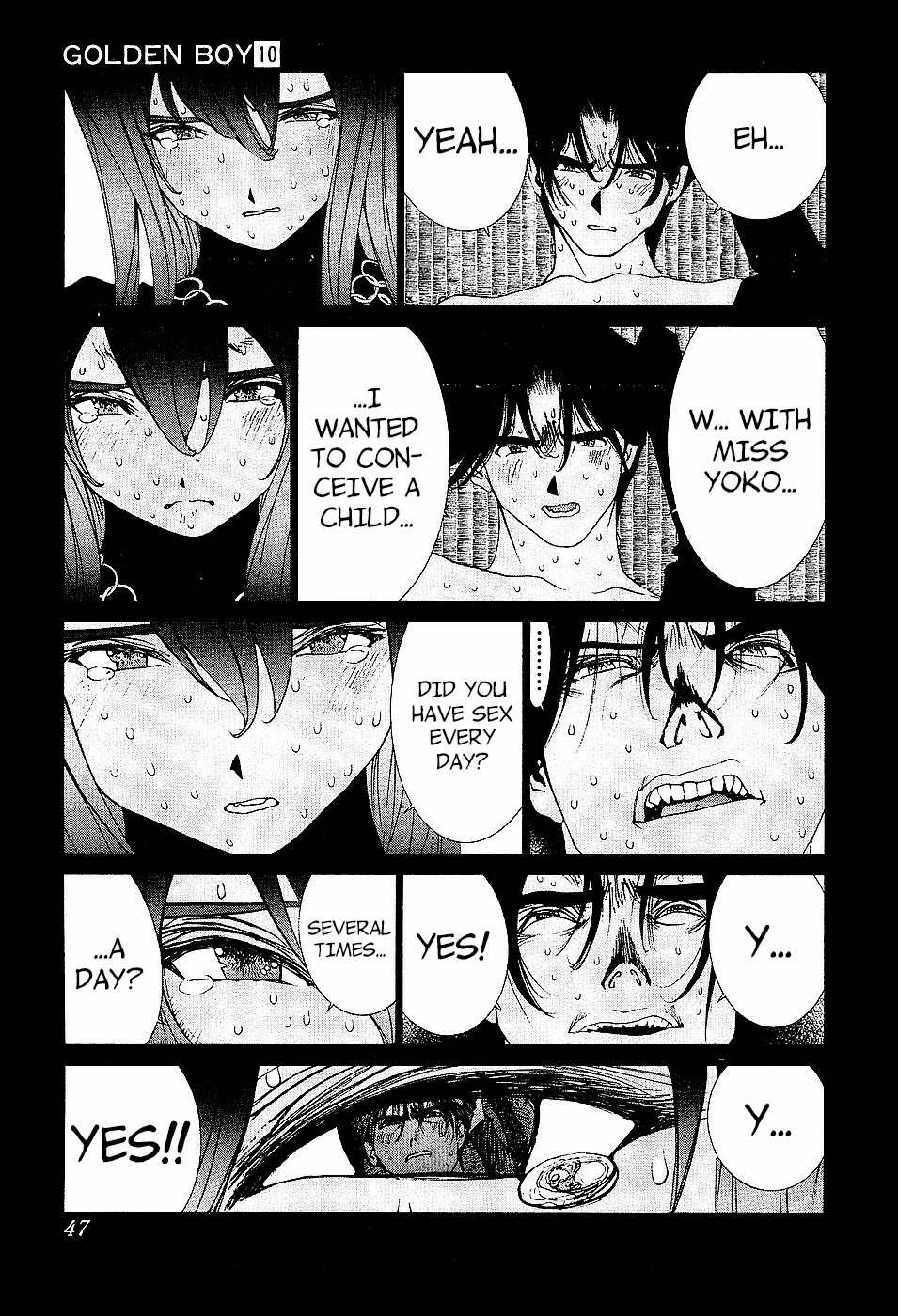 Golden Boy Chapter 86 page 9 - Chapter 86: Not Stopping in Any Way!?