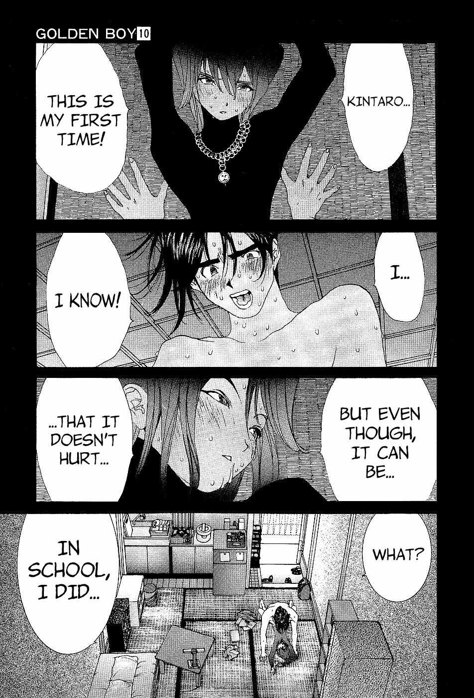Golden Boy Chapter 89 page 3 - Chapter 89: Did It Go In? Did It Not? It Went In?