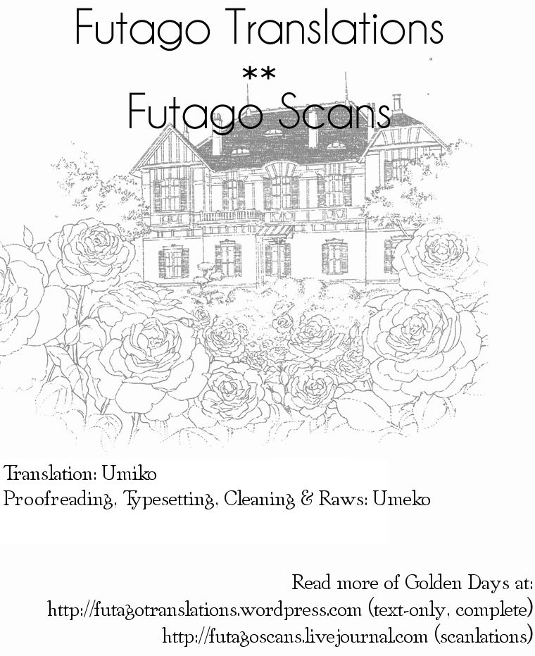 Golden Days Chapter 47.1 page 10 - Chapter 47.1 : Epilogue & Omake
