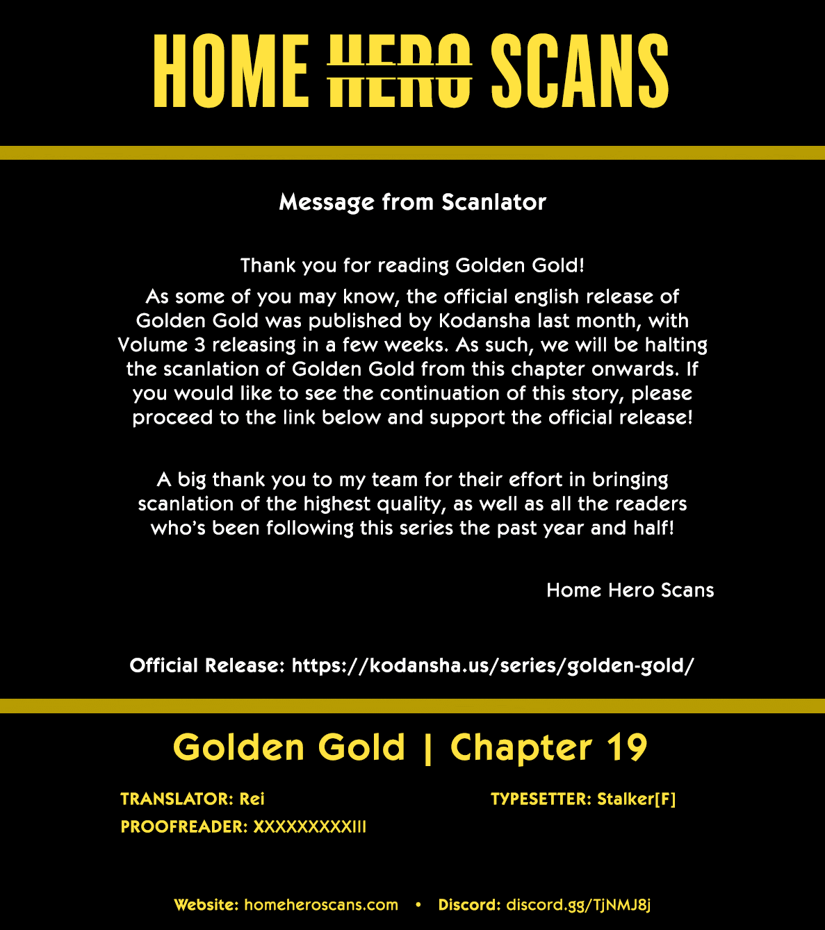 Golden Gold Chapter 19 page 31 - Chapter 19