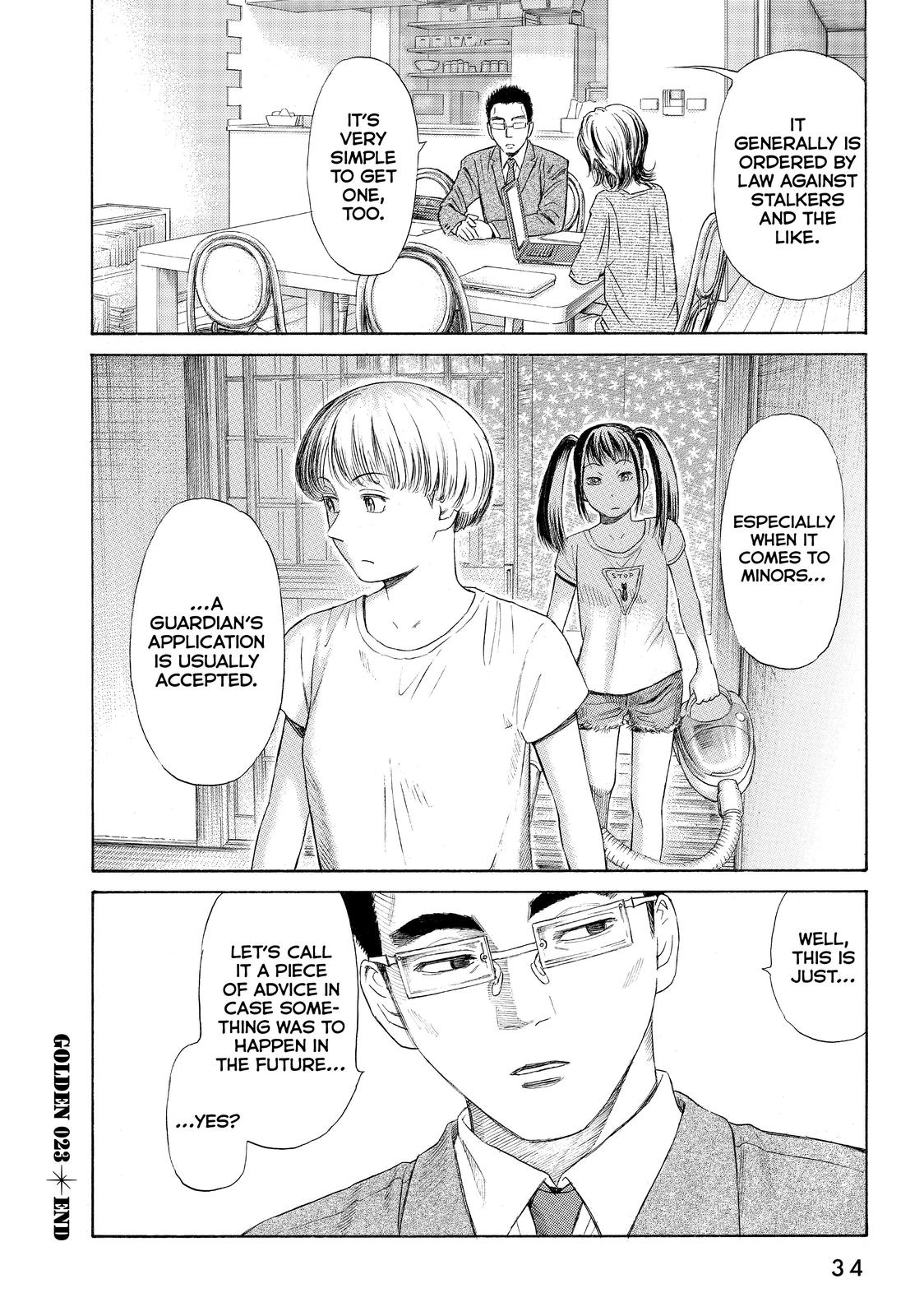 Golden Gold Chapter 23 page 34 - Chapter 23