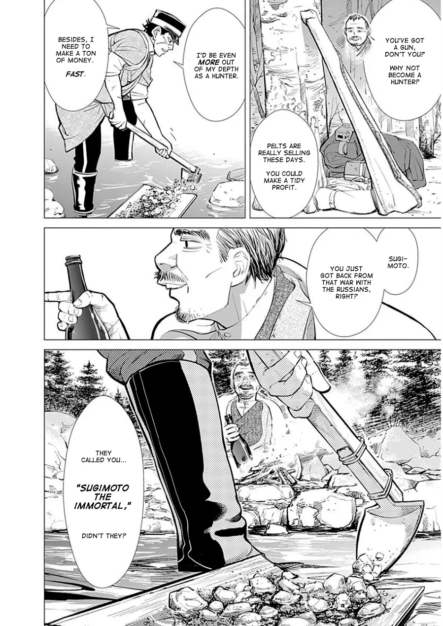 Golden Kamui Chapter 1 page 13 - Chapter 1: Sugimoto the Immortal