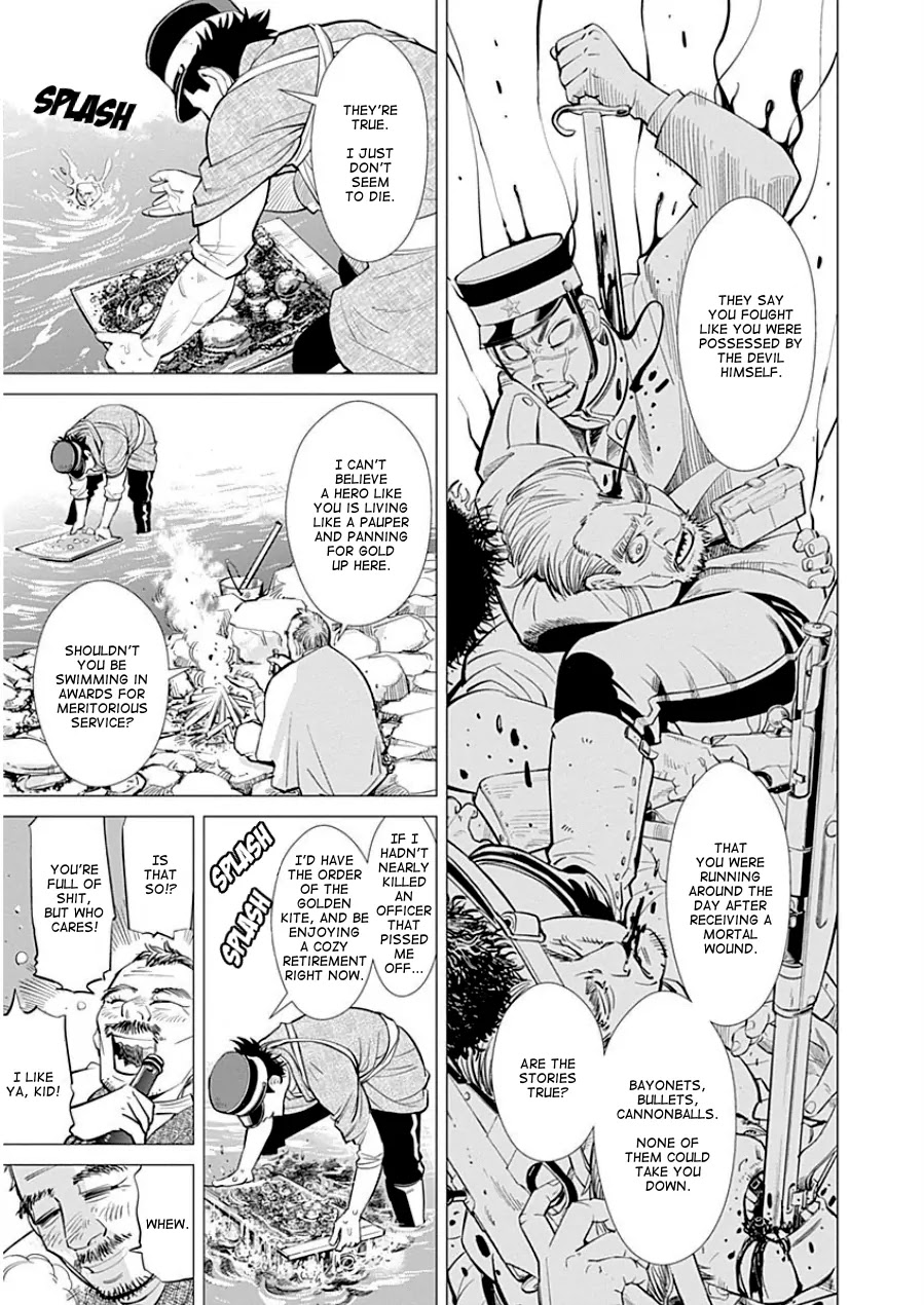 Golden Kamui Chapter 1 page 14 - Chapter 1: Sugimoto the Immortal