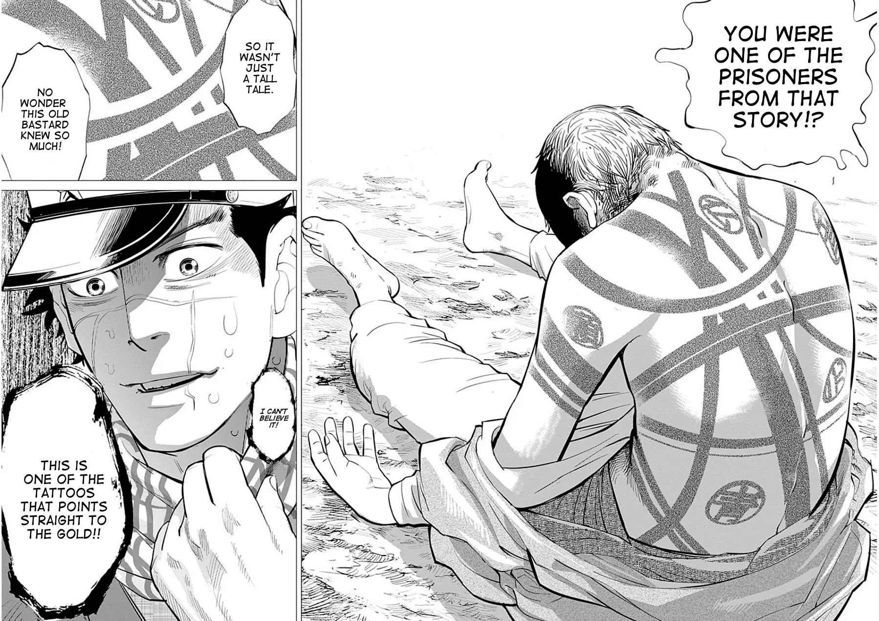 Golden Kamui Chapter 1 page 35 - Chapter 1: Sugimoto the Immortal