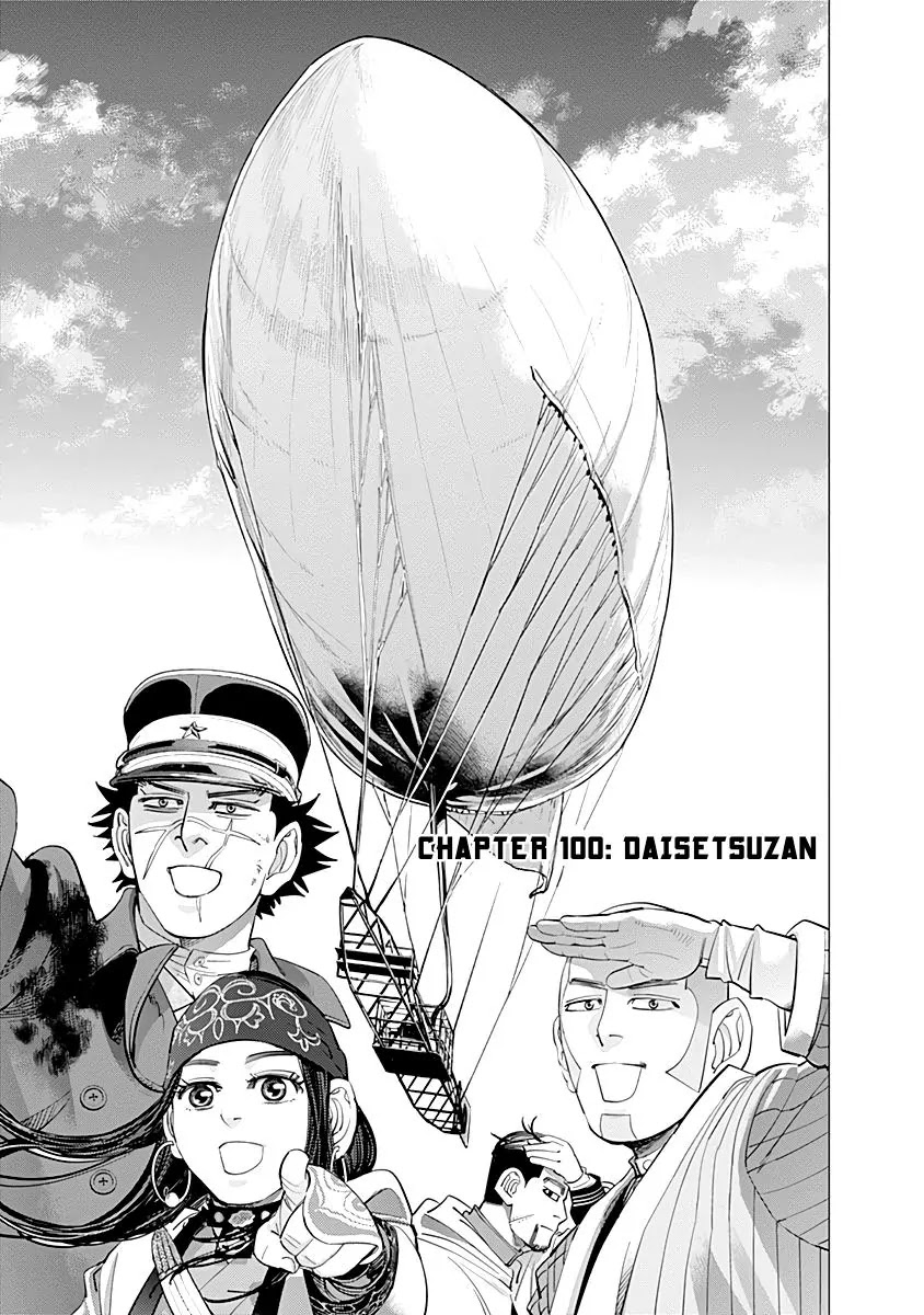 Golden Kamui Chapter 100 page 1 - Chapter 100: Daisetsuzan