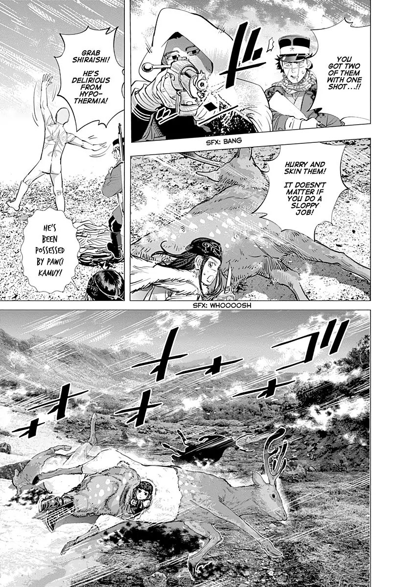 Golden Kamui Chapter 100 page 11 - Chapter 100: Daisetsuzan