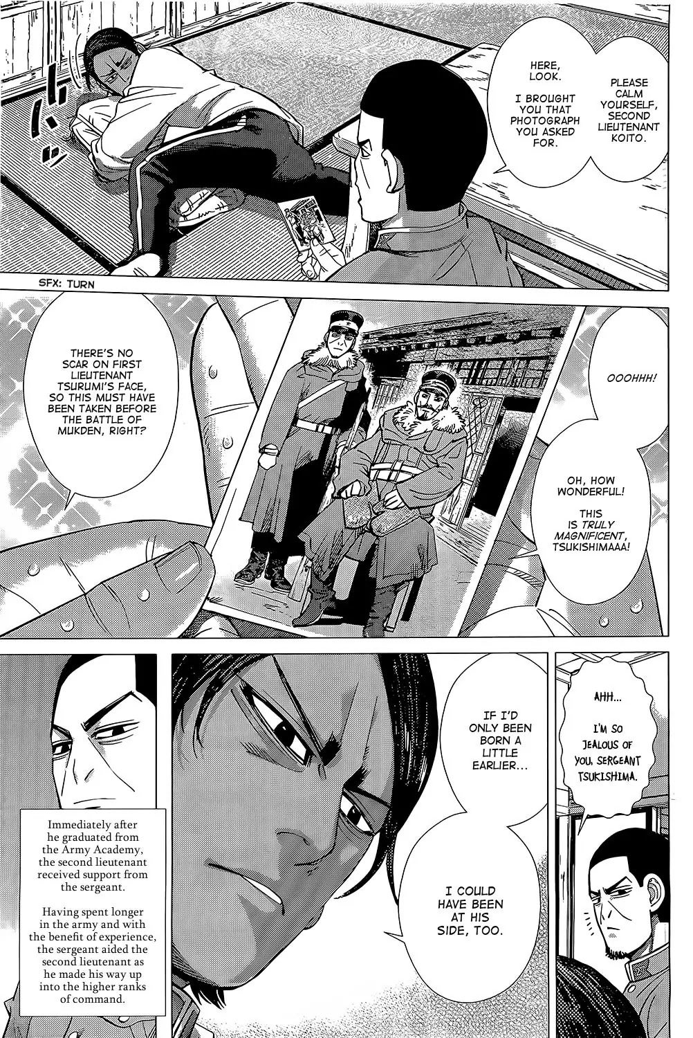 Golden Kamui Chapter 101 page 11 - Chapter 101: Second Lieutenant Koito Gets Scolded