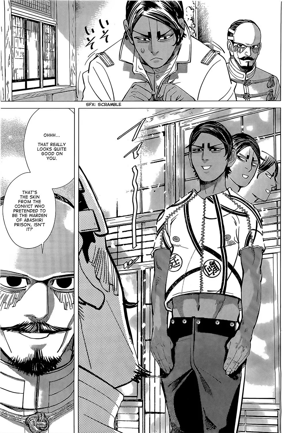 Golden Kamui Chapter 101 page 15 - Chapter 101: Second Lieutenant Koito Gets Scolded