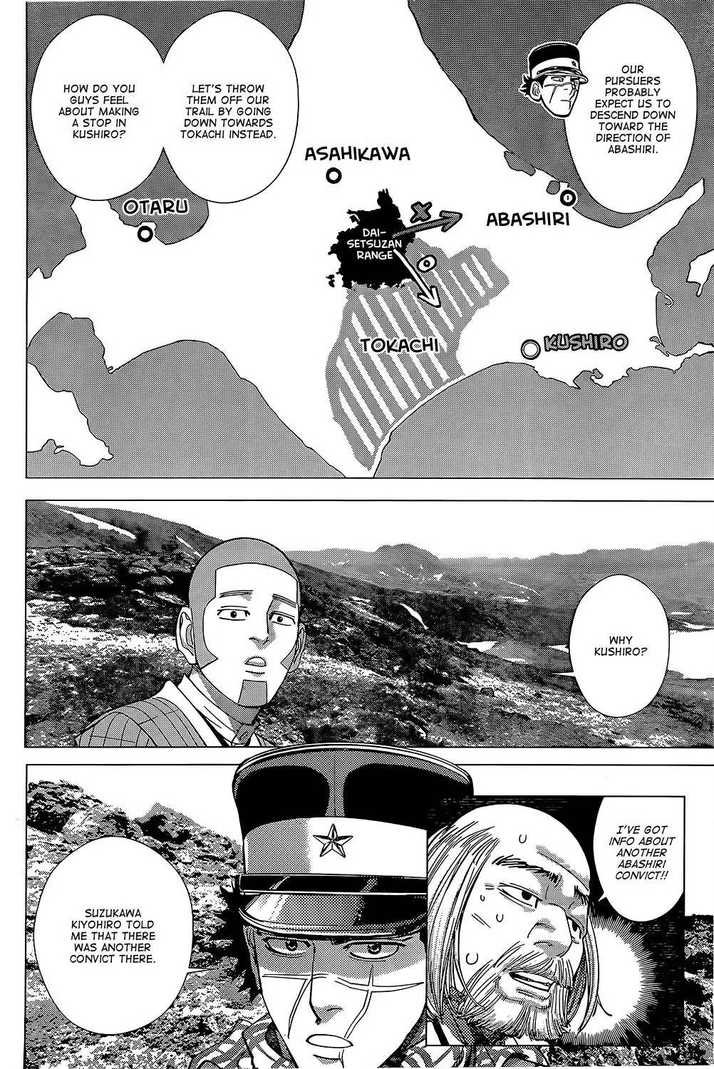 Golden Kamui Chapter 101 page 6 - Chapter 101: Second Lieutenant Koito Gets Scolded