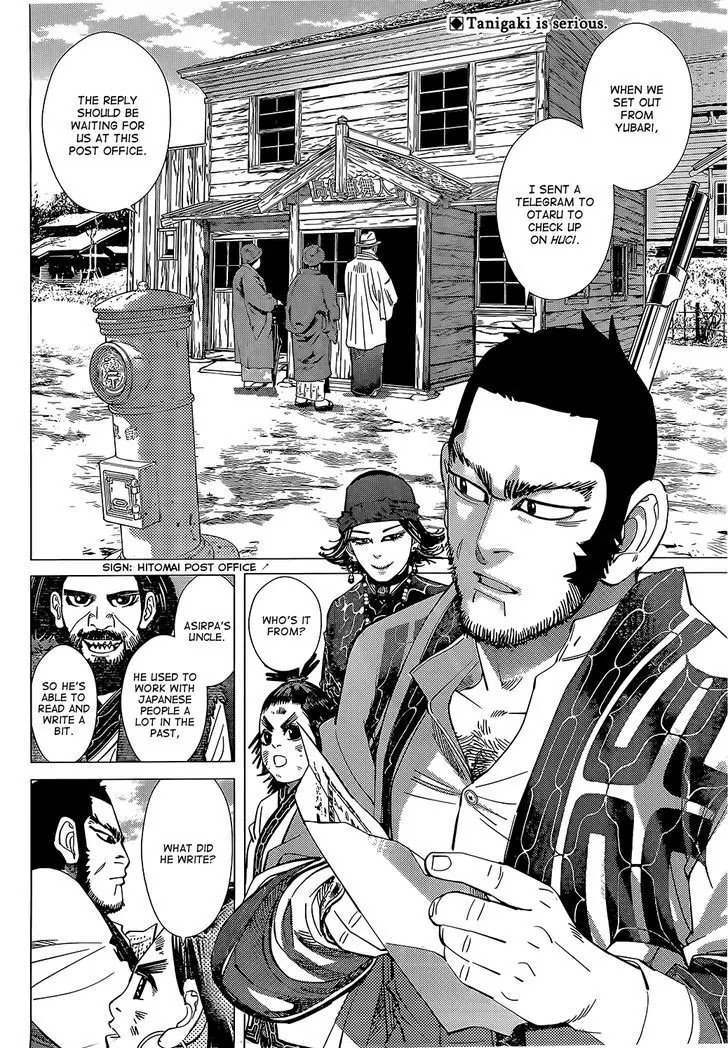 Golden Kamui Chapter 102 page 2 - Chapter 102 : The Lighting Bandit and O-Gin the Viper