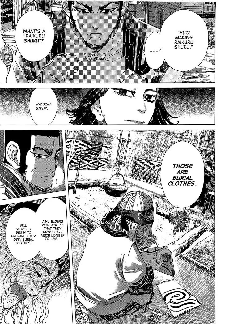 Golden Kamui Chapter 102 page 3 - Chapter 102 : The Lighting Bandit and O-Gin the Viper