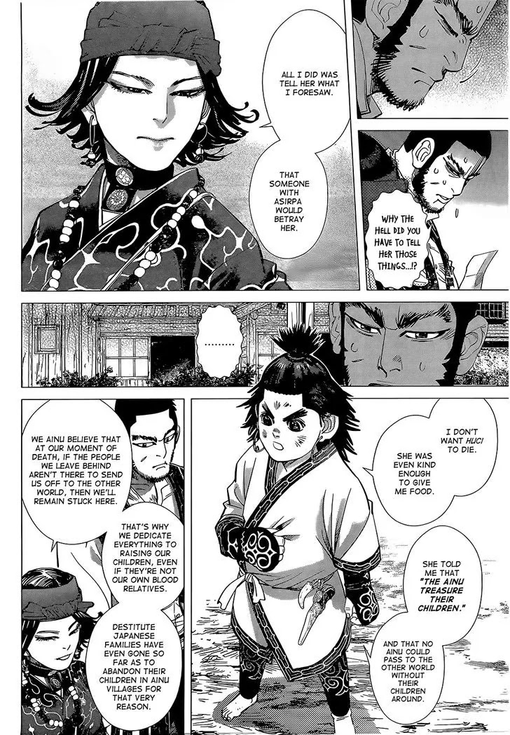Golden Kamui Chapter 102 page 4 - Chapter 102 : The Lighting Bandit and O-Gin the Viper