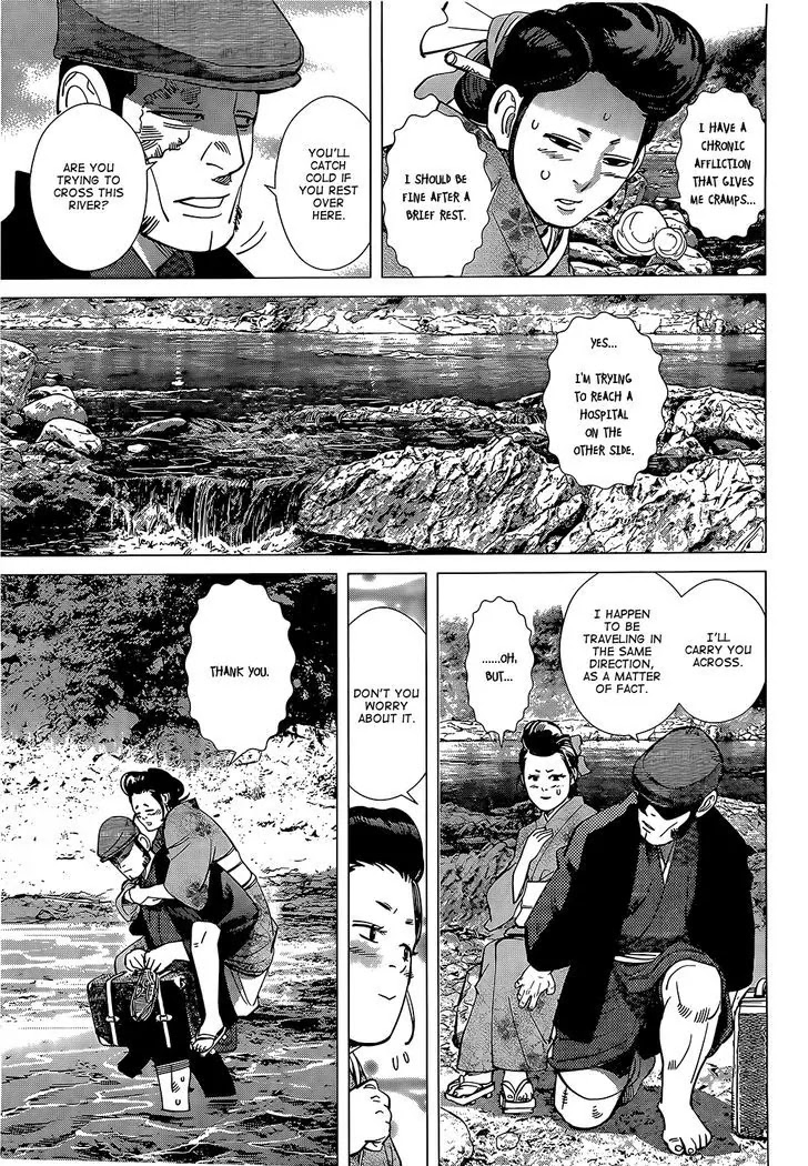 Golden Kamui Chapter 102 page 7 - Chapter 102 : The Lighting Bandit and O-Gin the Viper