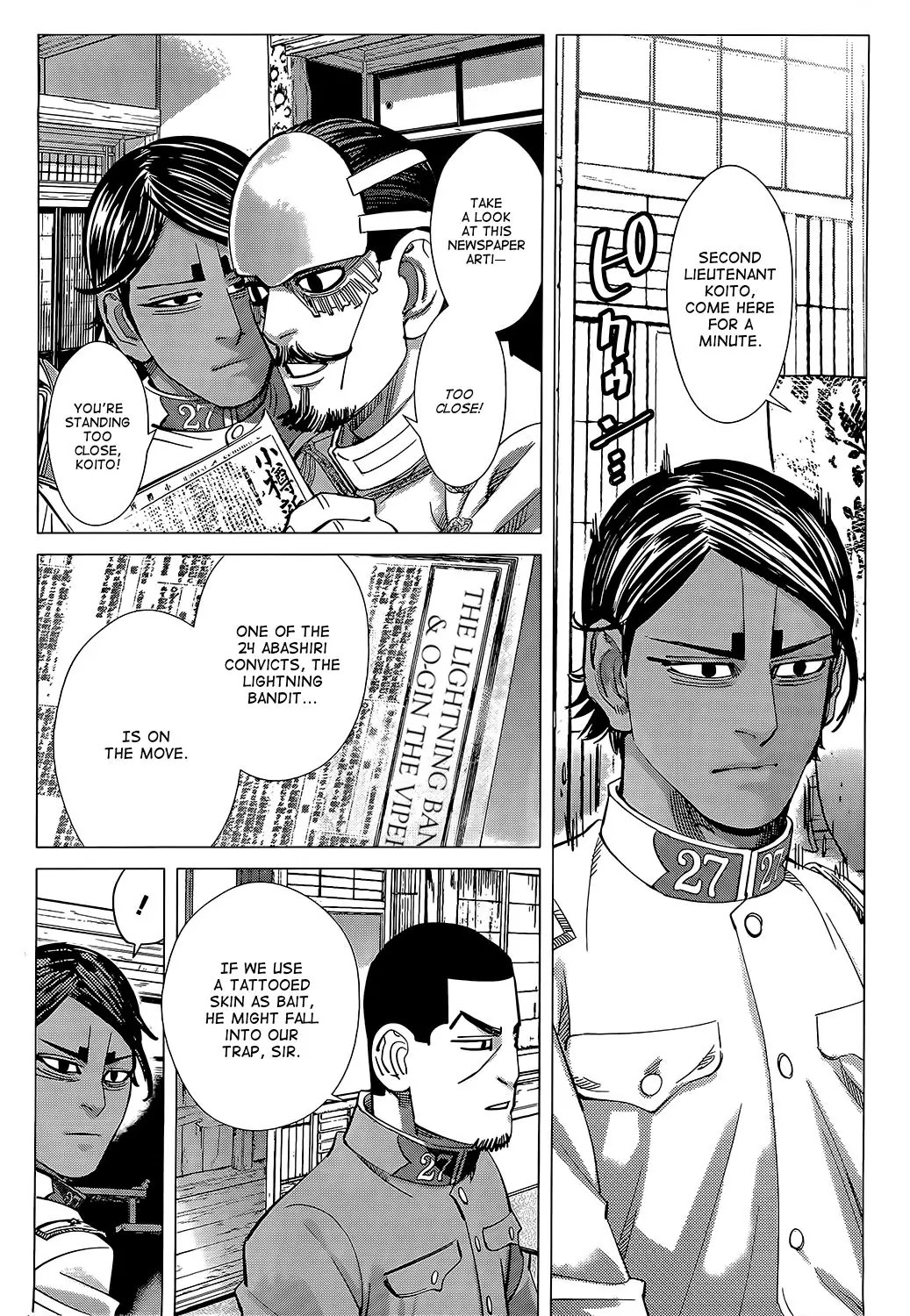 Golden Kamui Chapter 103 page 16 - Chapter 103: Anglerfish Nabe