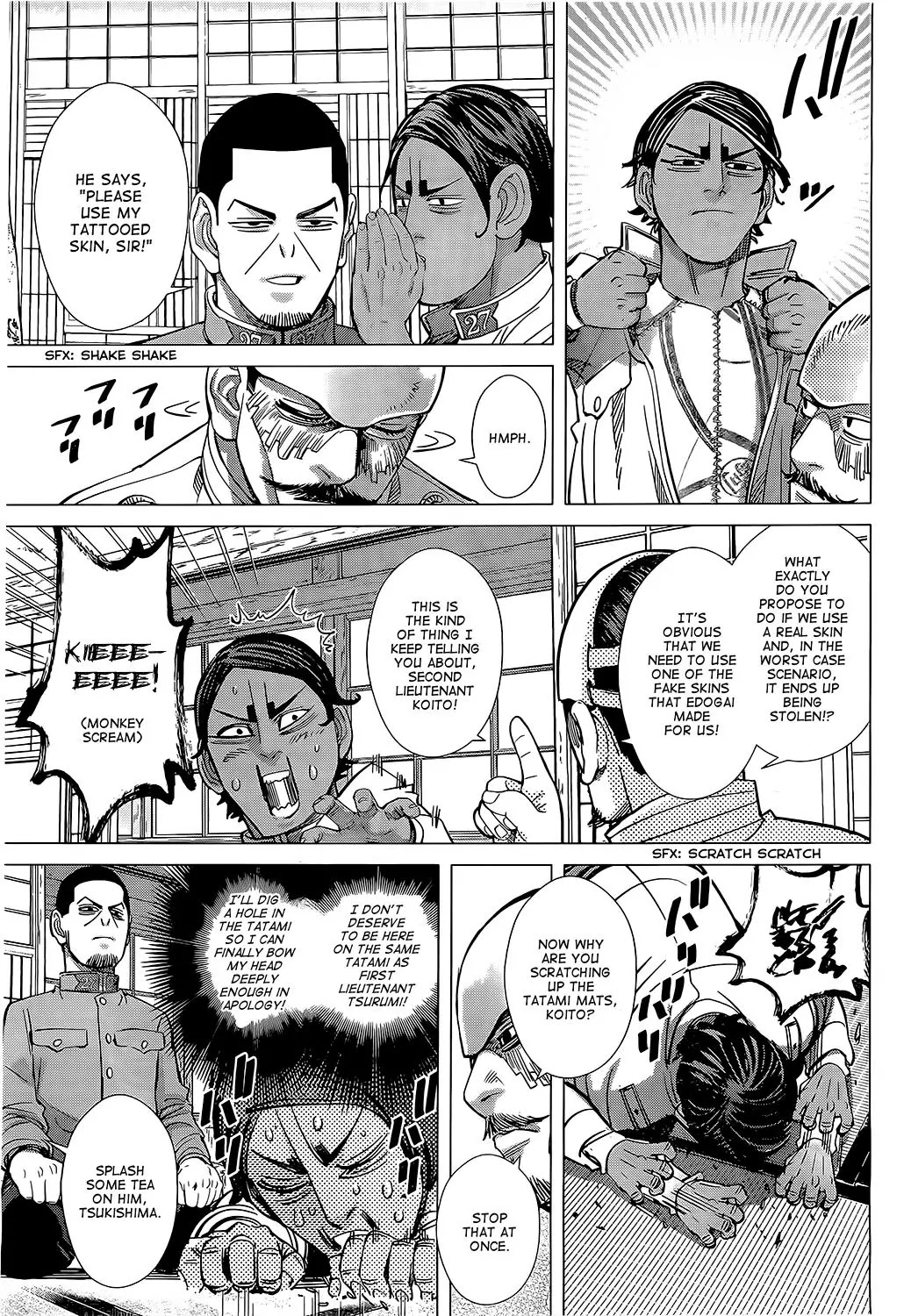 Golden Kamui Chapter 103 page 17 - Chapter 103: Anglerfish Nabe