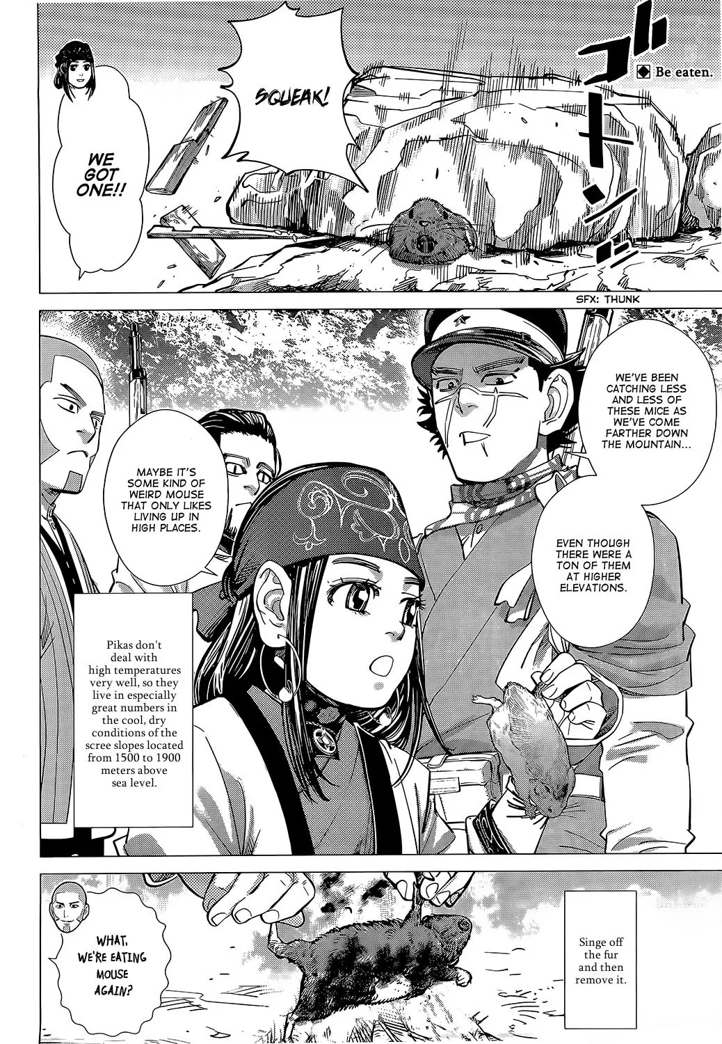 Golden Kamui Chapter 103 page 2 - Chapter 103: Anglerfish Nabe
