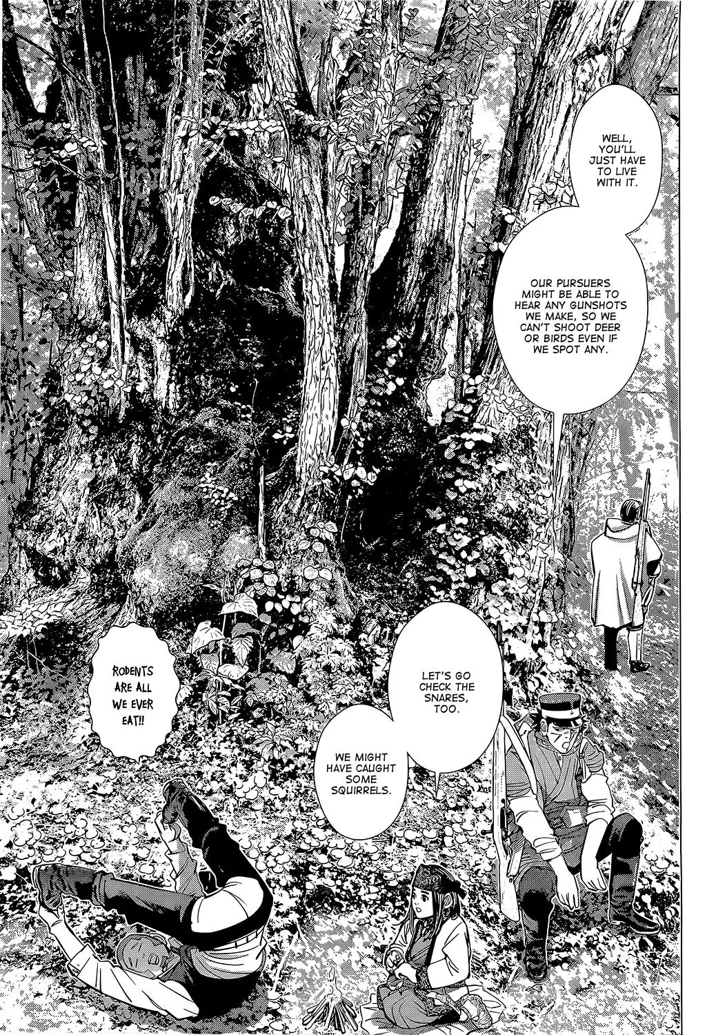Golden Kamui Chapter 103 page 3 - Chapter 103: Anglerfish Nabe