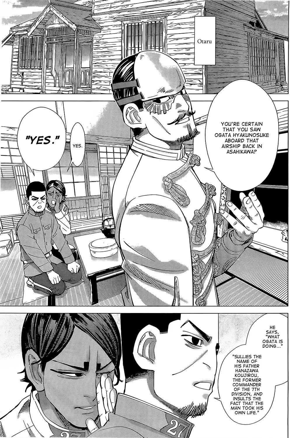 Golden Kamui Chapter 103 page 5 - Chapter 103: Anglerfish Nabe