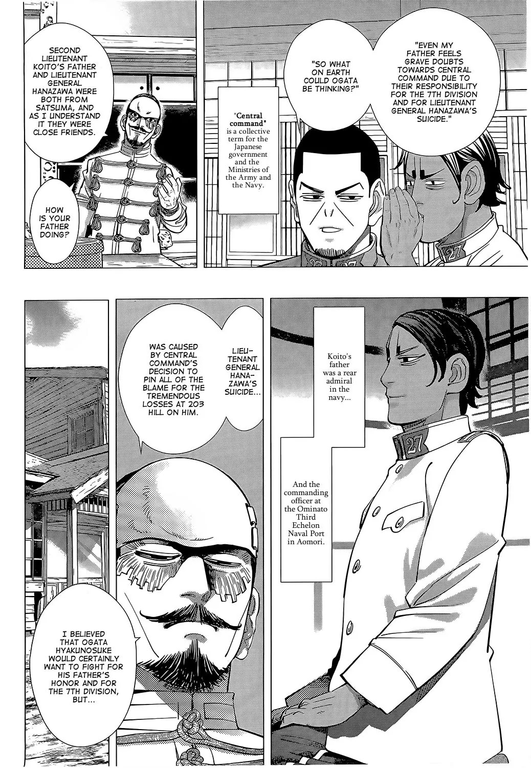 Golden Kamui Chapter 103 page 6 - Chapter 103: Anglerfish Nabe