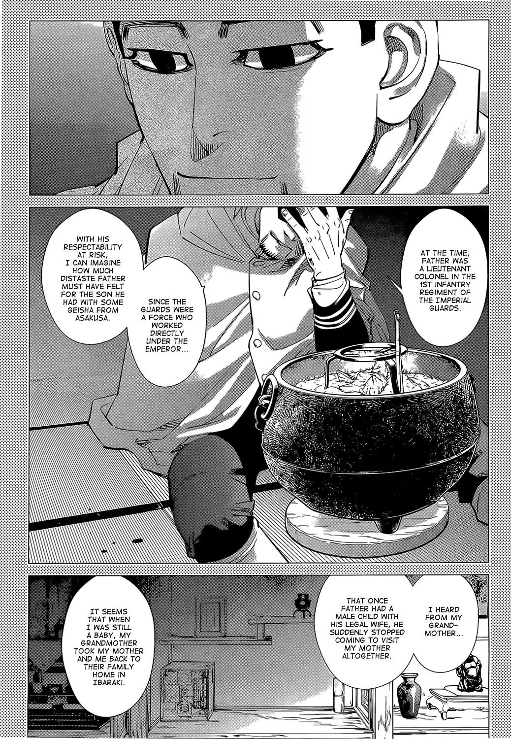 Golden Kamui Chapter 103 page 7 - Chapter 103: Anglerfish Nabe