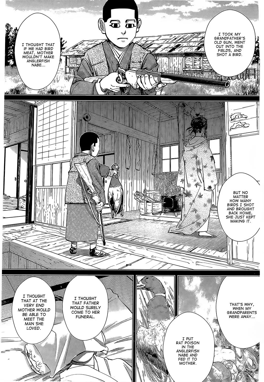 Golden Kamui Chapter 103 page 9 - Chapter 103: Anglerfish Nabe