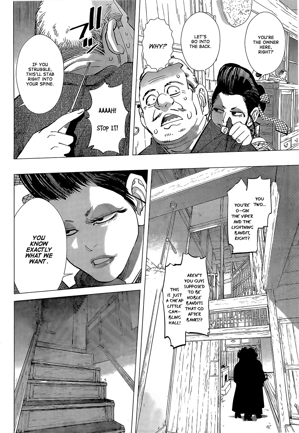 Golden Kamui Chapter 105 page 10 - Chapter 105: Moths to the Flame
