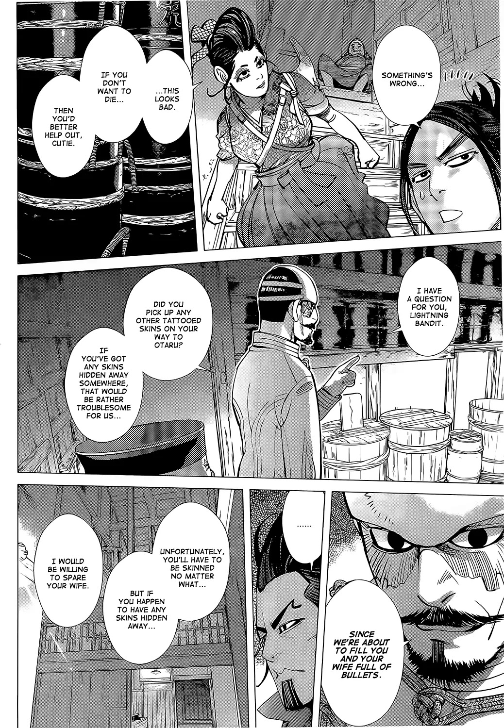 Golden Kamui Chapter 105 page 14 - Chapter 105: Moths to the Flame