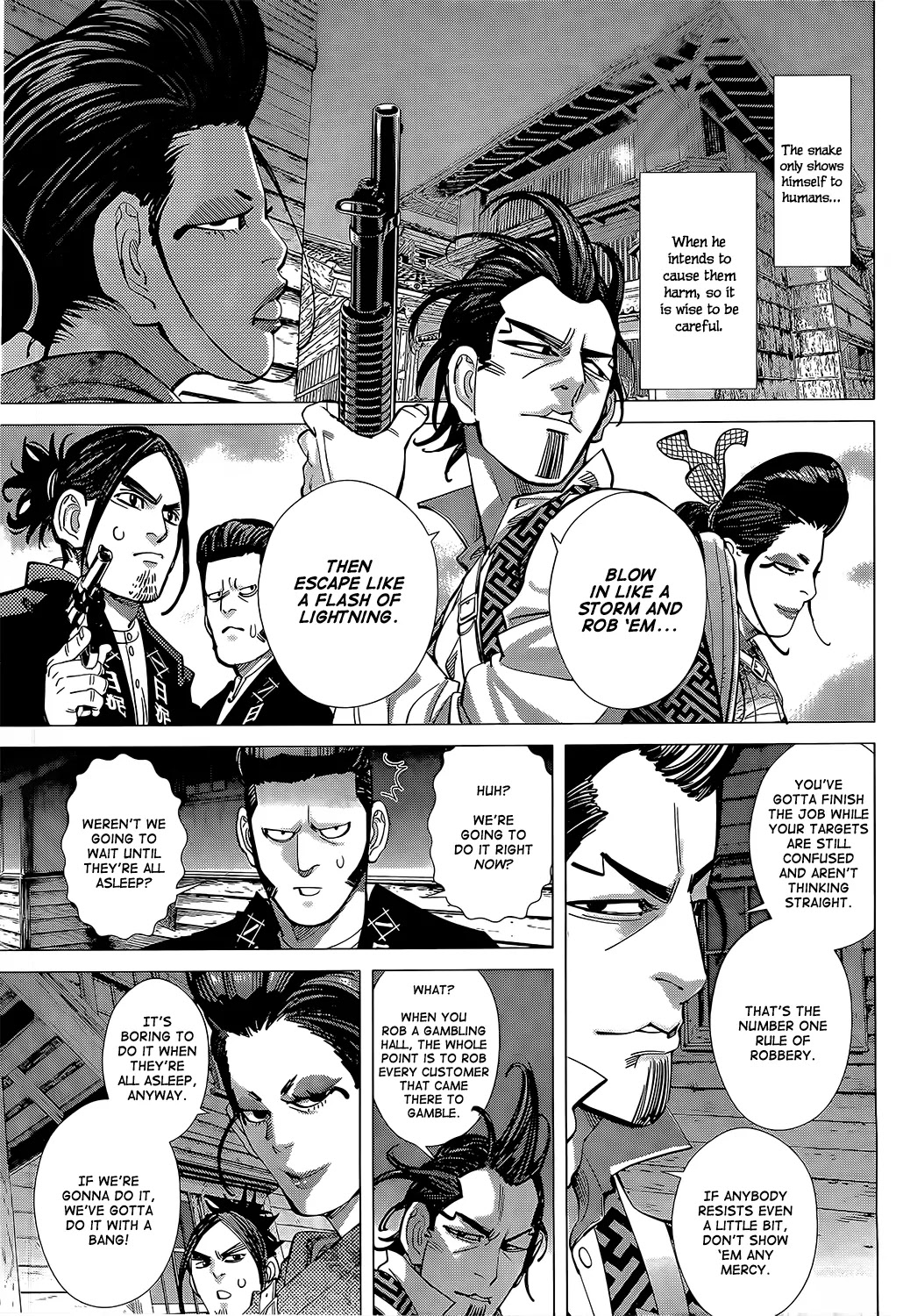 Golden Kamui Chapter 105 page 5 - Chapter 105: Moths to the Flame