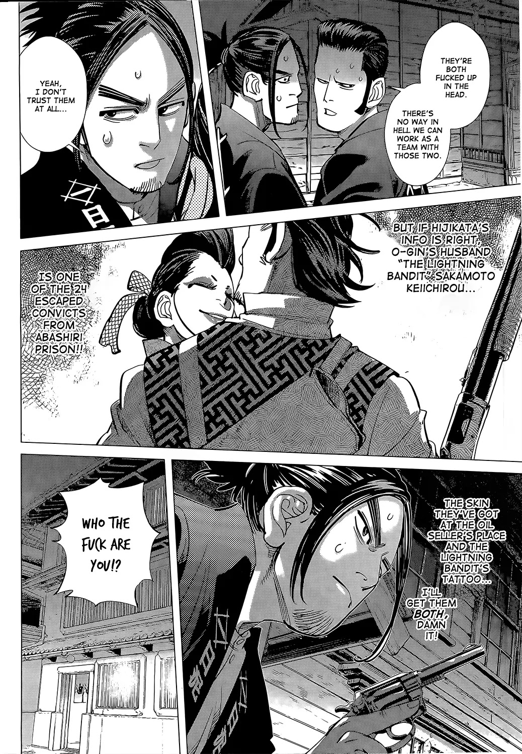 Golden Kamui Chapter 105 page 8 - Chapter 105: Moths to the Flame