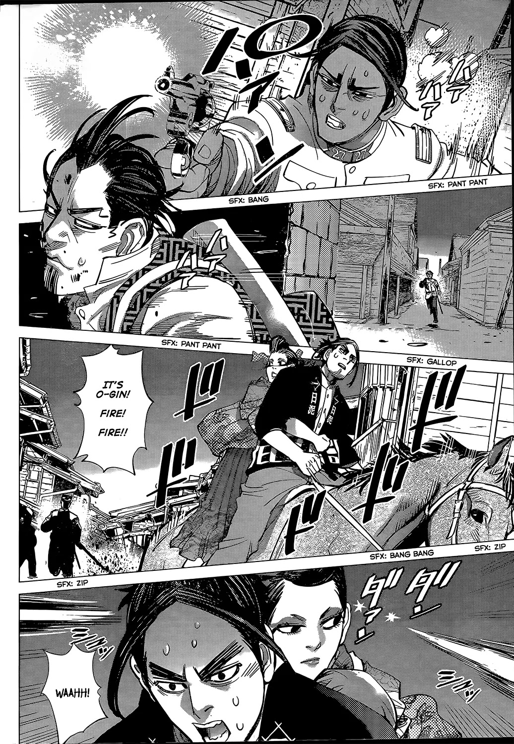 Golden Kamui Chapter 106 page 13 - Chapter 106: Faster than a Speeding Bullet
