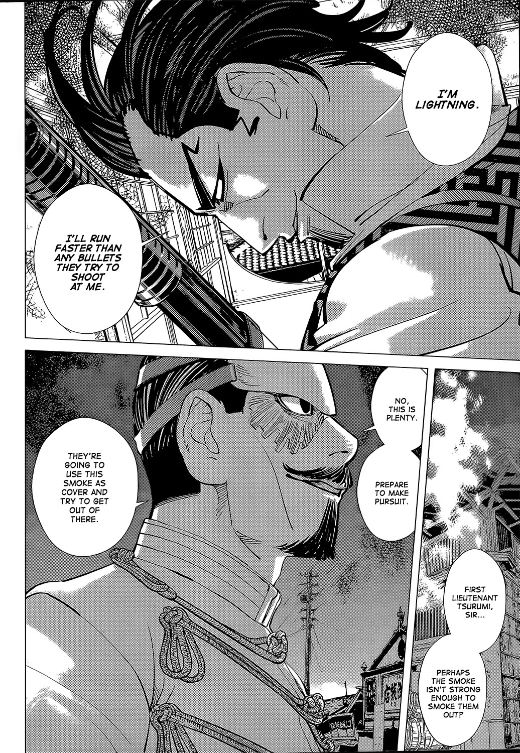 Golden Kamui Chapter 106 page 6 - Chapter 106: Faster than a Speeding Bullet